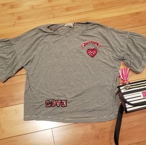 Speechless Hearbreaker Short Sleeve Shirt